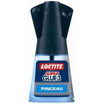 Photo Colle instantanée liquide - 5 g LOCTITE Super Glue Pinceau