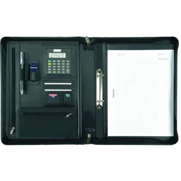 Photo ALASSIO : Serviette-classeur A4 en cuir - CARPO 30062