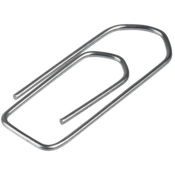 Photo Boite de 100 attache-lettres en métal - 32 mm : WEDO 124 32100