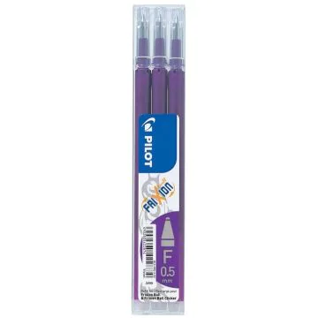 Photo Mine de rechange pour Stylo roller 0,25 mm - Violet PILOT Frixion Visuel