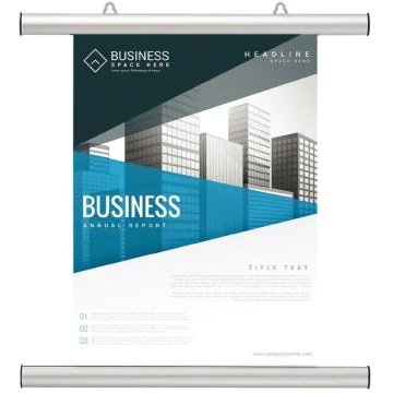 Rail pour Porte-affiche mural ou à suspendre - Profil de 855 mm FRANKEN Modèle