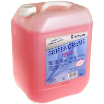 Photo DREITURM : Savon liquide rosé - Bidon 10 litres - 7984