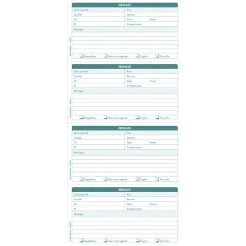 Photo Messages téléphoniques - Carnet autocopiant Dupli EXACOMPTA Image