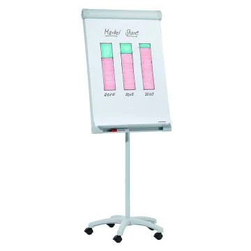 Photo Chevalet de conférence Mobile - 670 x 950 mm : FRANKEN Standard