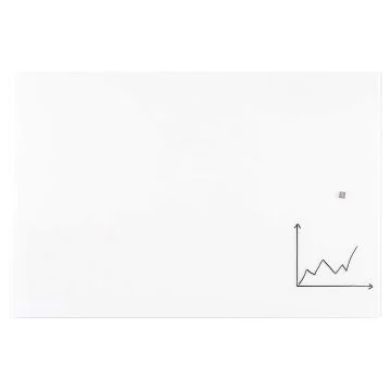 Photo Tableau design en verre - Blanc - 1200 x 900 mm : FRANKEN GTL9012009