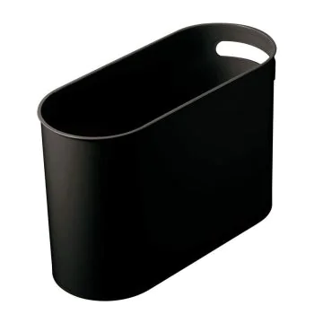 Photo Corbeille à papier - 22 litres Noir : HELIT Design Classic H6105695