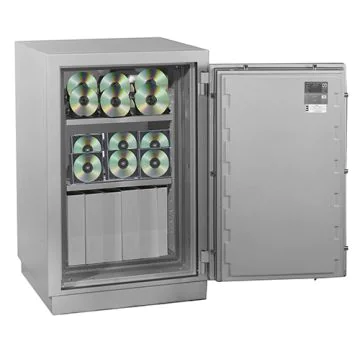 Photo HARTMANN Media Duo 1175 Armoire forte ignifuge 2 H magnétique - Serrure électronique - 175 L