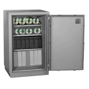 Photo Coffre fort ignifuge 2H et anti magnétique - Serrure à clé - 280 L HARTMANN Media Duo 1280