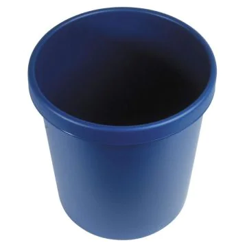Photo Corbeille à papier 30 litres - Bleu : HELIT H6106134