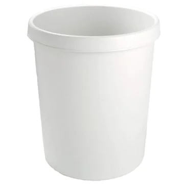 Photo Corbeille à papier 45 litres - Gris lumière : HELIT H6106282