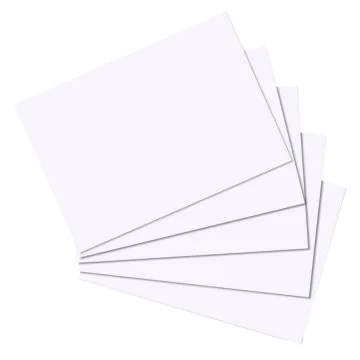 Photo Lot de 100 fiches Bristol unies - 148 x 210 mm - Blanc : HERLITZ 10621308 