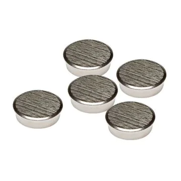 Photo Aimants ronds - 30 mm - Chrome FRANKEN HM30CR/5 Lot de 5