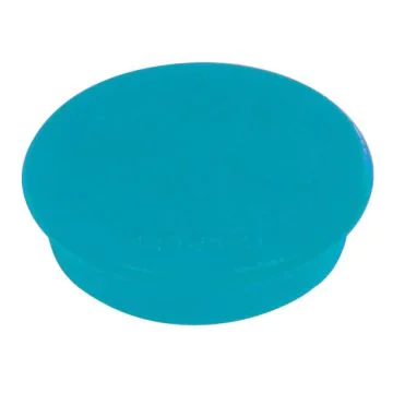 Photo Lot de 10 Aimants ronds - 32 mm - Bleu clair : FRANKEN