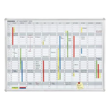 Photo Tableau pour planning annuel : FRANKEN Jet Calendrier