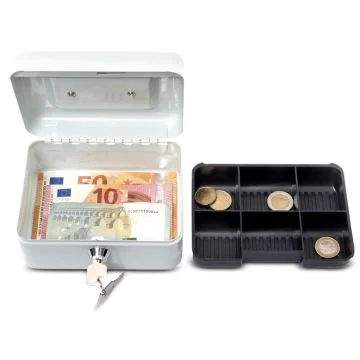 Photo 56101.MAUL : Caissette à monnaie - Blanc - 152 x 125 x 81 mm