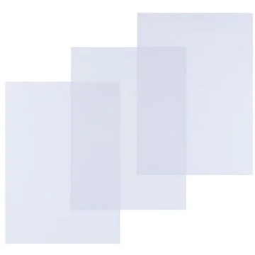 Photo Couvertures pour reliure A4 - PVC 0,20 mm - Transparent PAVO 8009046 