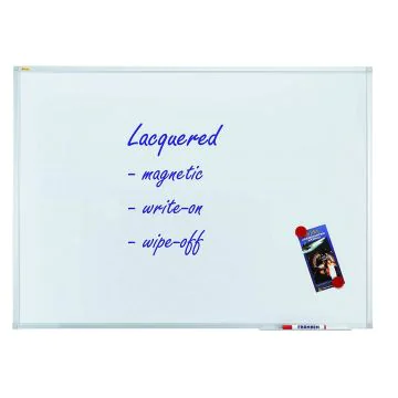 Photo Tableau blanc inscriptible - 1500 x 1200 mm : FRANKEN X-tra Line S3014