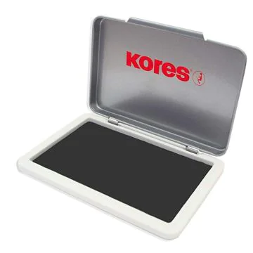 Tampon encreur Metallica - Noir KORES SF71554