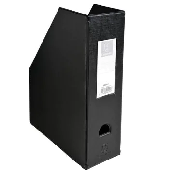 EXACOMPTA 90161E Porte-revues en PVC Noir