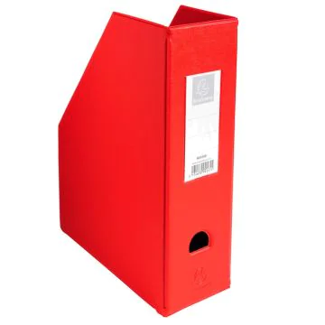 EXACOMPTA 90165E Porte-revues en PVC  Rouge modèle