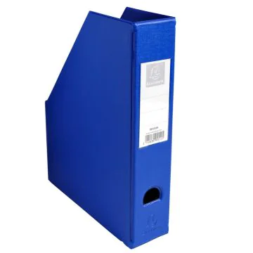 EXACOMPTA  Porte-revues en PVC Bleu 90152E
