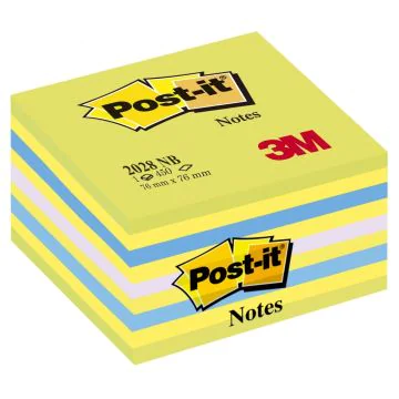 POST-IT : Notes adhésives - 76 x 76 mm Cube Rêve Intense Visuel