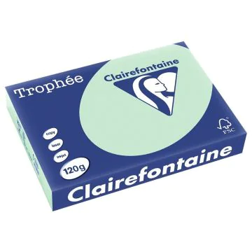Ramette de papier Trophée de 250 feuilles A3 120g - Vert : CLAIREFONTAINE Modèle