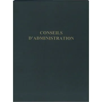 Registre Conseils d'administration D71 ELVE