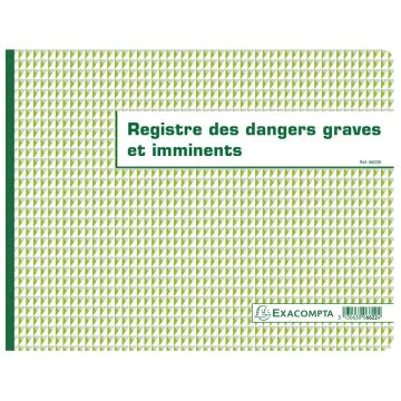 Registre spécial danger grave et imminent EXACOMPTA 6622E