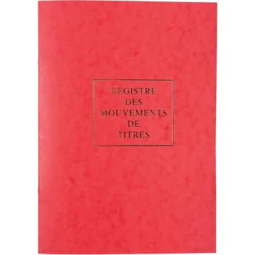 Registre Mouvements de Titres SAS SA Modèle