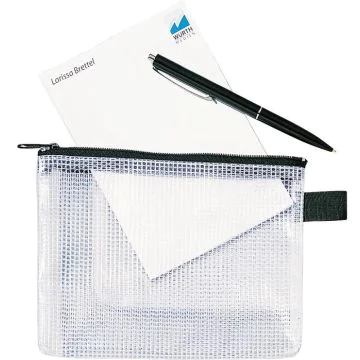 Photo REXEL : Sac à fermeture éclair - A6 - 105 x 148 mm