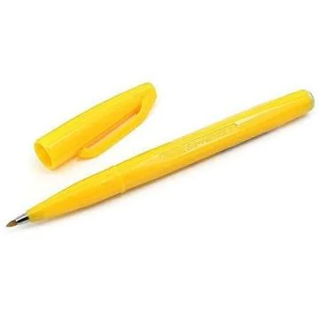 Stylo feutre Sign Pen S520 - Jaune PENTEL ARTS