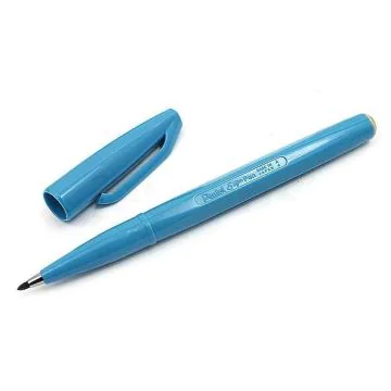 Stylo feutre Sign Pen S520 - Bleu clair PENTEL ARTS