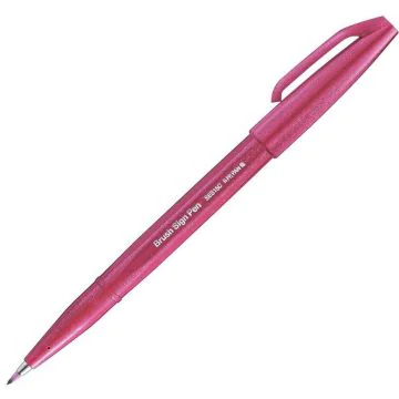 Stylo feutre Sign Pen SES15 - Ocre : PENTEL ARTS