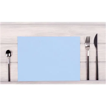 Lot de 100 Sets de Table non tissés - Bleu ciel COGIR Photo