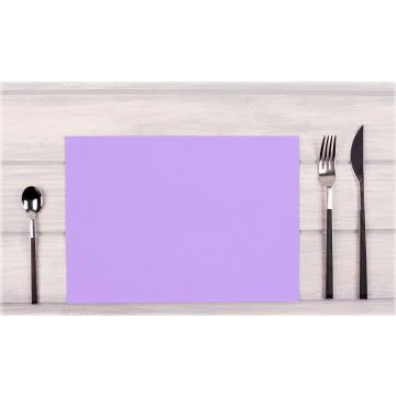 Lot de 100 Sets de Table non tissés - Lilas COGIR Visuel
