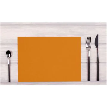Lot de 100 Sets de Table non tissés - Orange COGIR Image