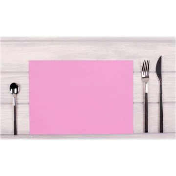 Lot de 100 Sets de Table non tissés - Rose COGIR Modèle