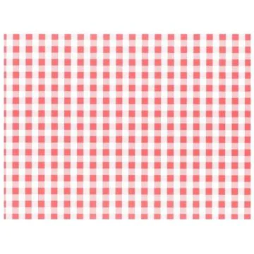 Set de Table - Vichy Blanc/Rouge : PAP STAR 