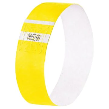 SIGEL :  bracelets d'identification Super Soft EB213 - Jaune