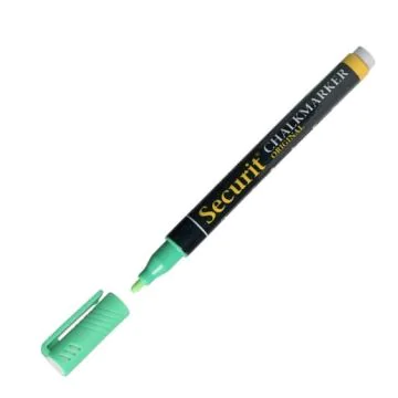 Marqueur à Craie Liquide 1 - 2 mm - Vert : SECURIT Visuel