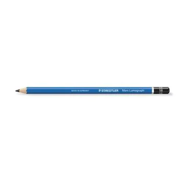 STAEDTLER 100-5B : Crayon graphite Mars Lumograph - 5B
