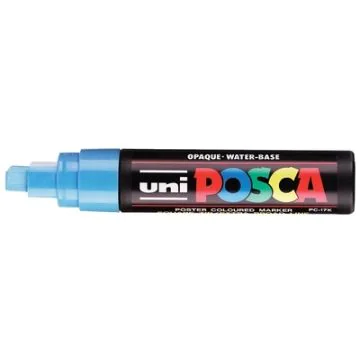 Marqueur peinture Posca PC 17K - Bleu clair UNI-BALL image