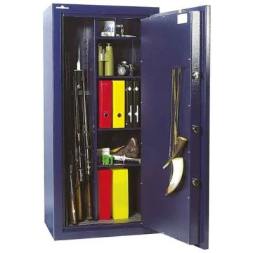HARTMANN WT830 : Coffre-fort modulable pour armes - Serrure à clés - 270 L ouvert
