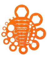 Gabarit de découpe ou de dessin : MINERVA Trace-Ecrous et Boulons N°2 (001020)