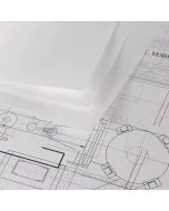 Papier opaque CAD - A2 - 90 g - Blanc : CANSON Exemple