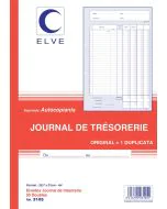 Journal de Trésorerie Carnet autocopiant Dupli 3105 ELVE