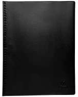 Protège-Documents de 60 Vues Vega - Noir : EXACOMPTA Image