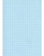 Fiches Bristol Quadrillées - 105 x 148 mm A6 - Bleu ELVE B10513B