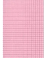 Fiches bristol A6 - 105 x 148 mm - Rose quadrillé B-10513R ELVE Lot de 100 rose